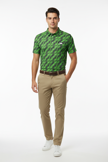 Polo with Khaki Chinos