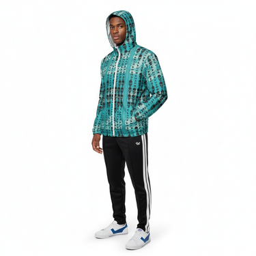 Retro sportswear look