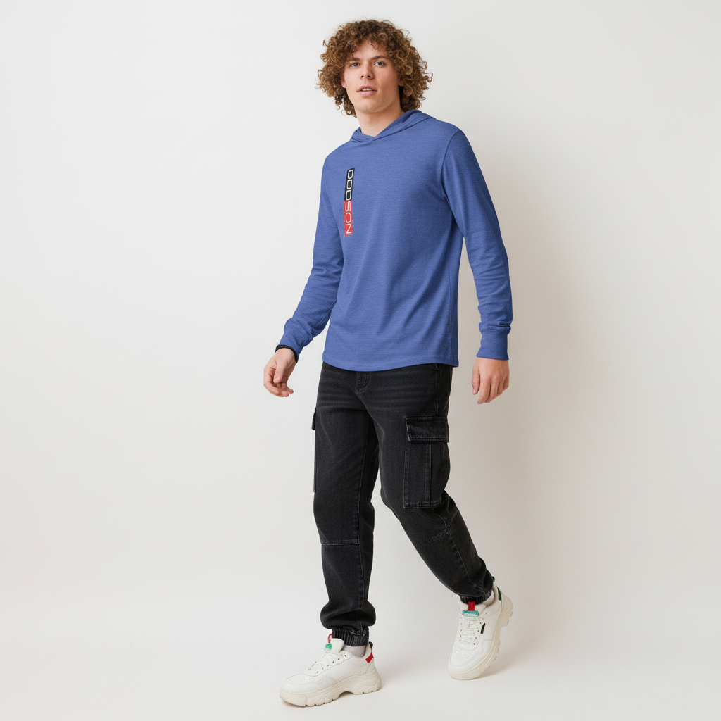 Royal blue cargo utility look