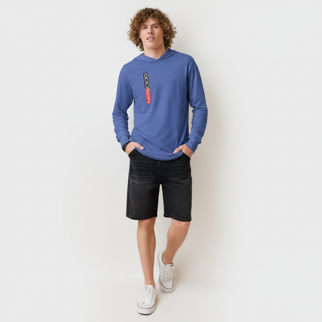 Royal blue shorts style look
