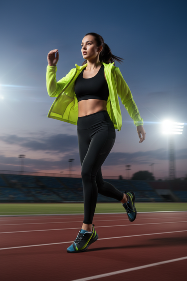 Running Track Editorial