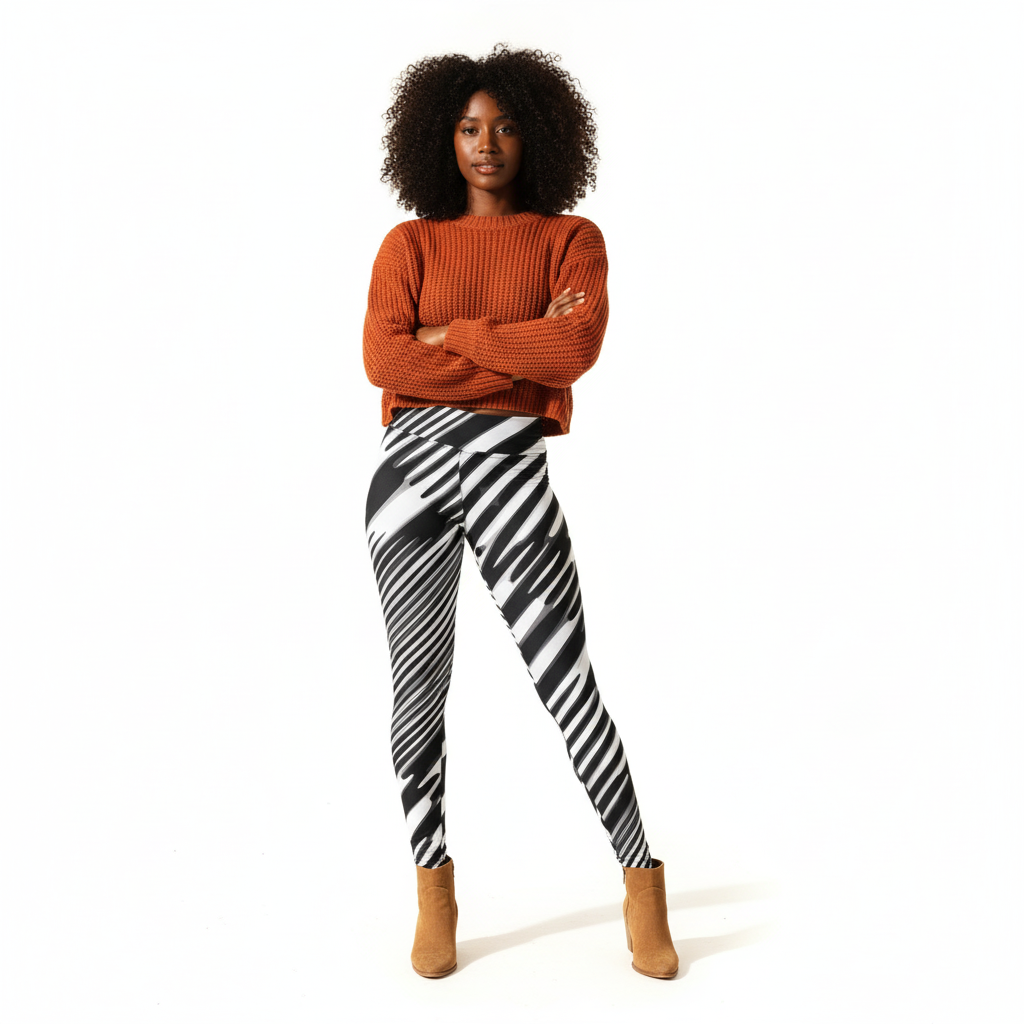Rust orange sweater fall look