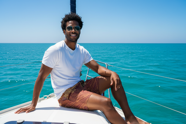 Sailboat White Tee