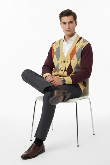 Seated relaxed