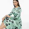 Sitting pose casual elegant