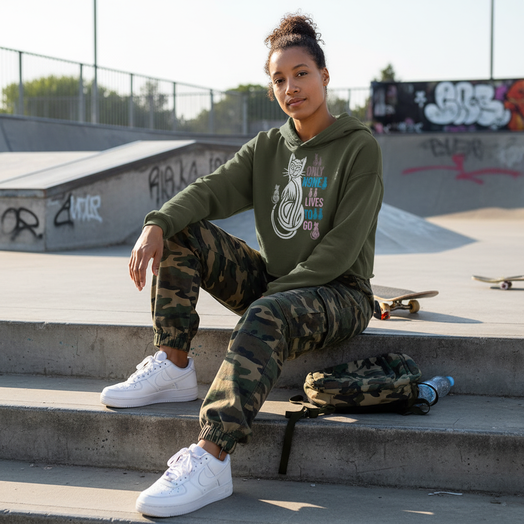 Skate park look