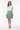Skirt with white button-up blouse and nude heels