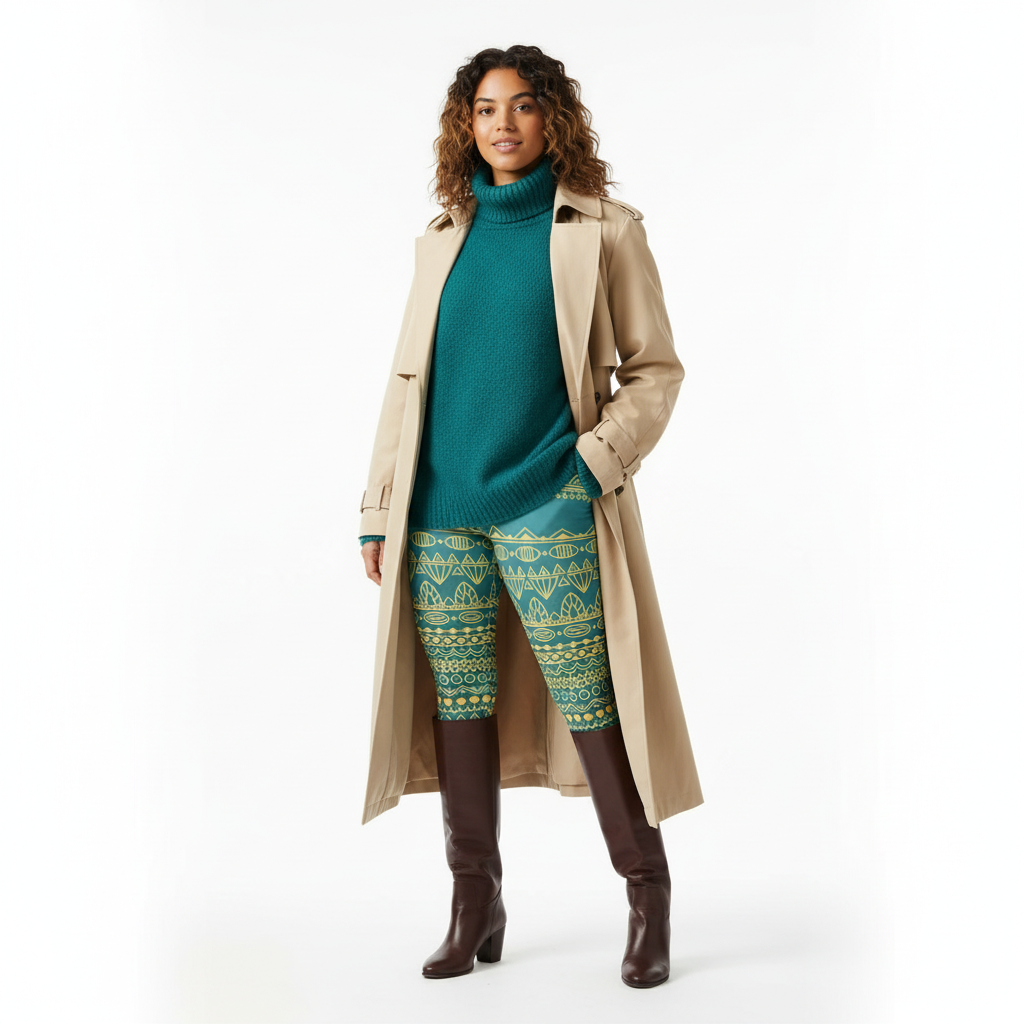 Sophisticated fall look