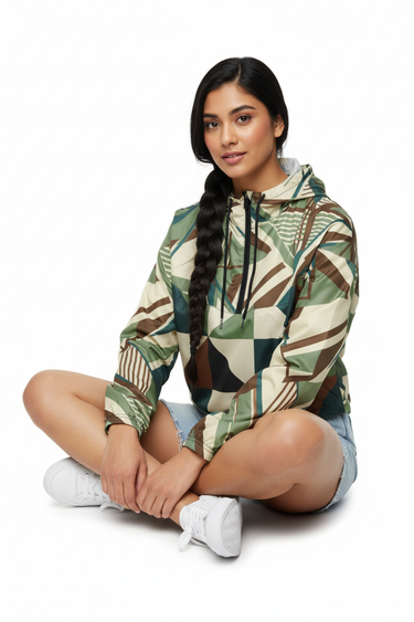 South Asian woman shorts