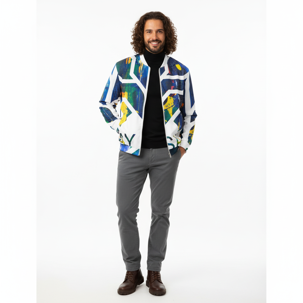 Stay Salty bomber with chinos