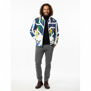 Stay Salty bomber with chinos