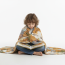 Story time with safari blanket