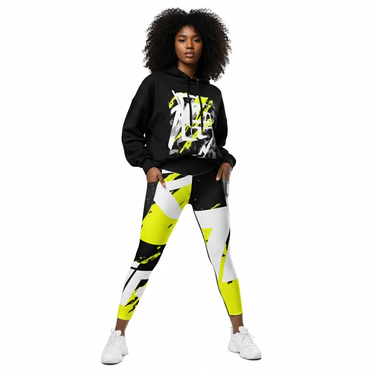 Streetwear hoodie look