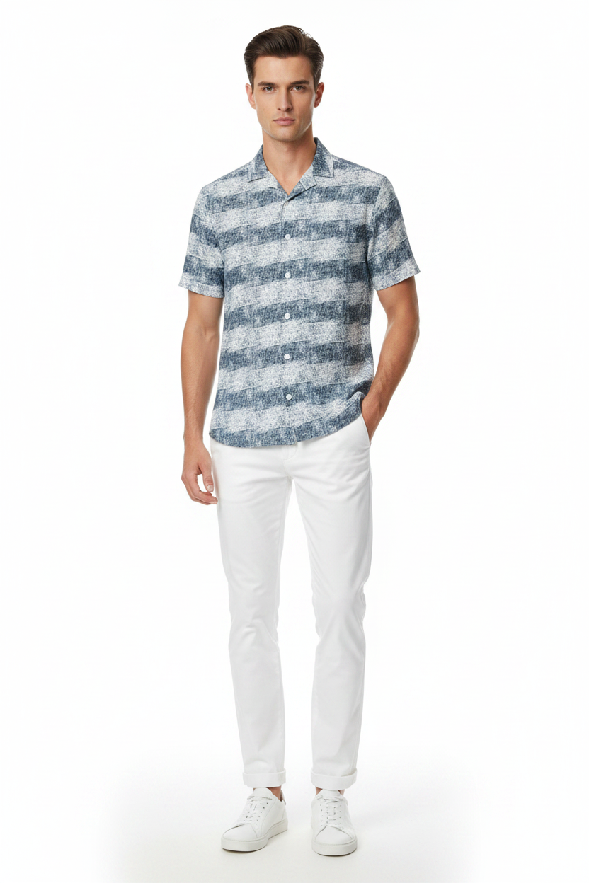 Stripe Shirt - Look 1