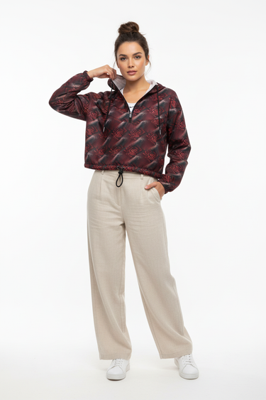 Styled with linen pants - Elevated casual look