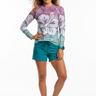 Styled with Teal Boardshorts