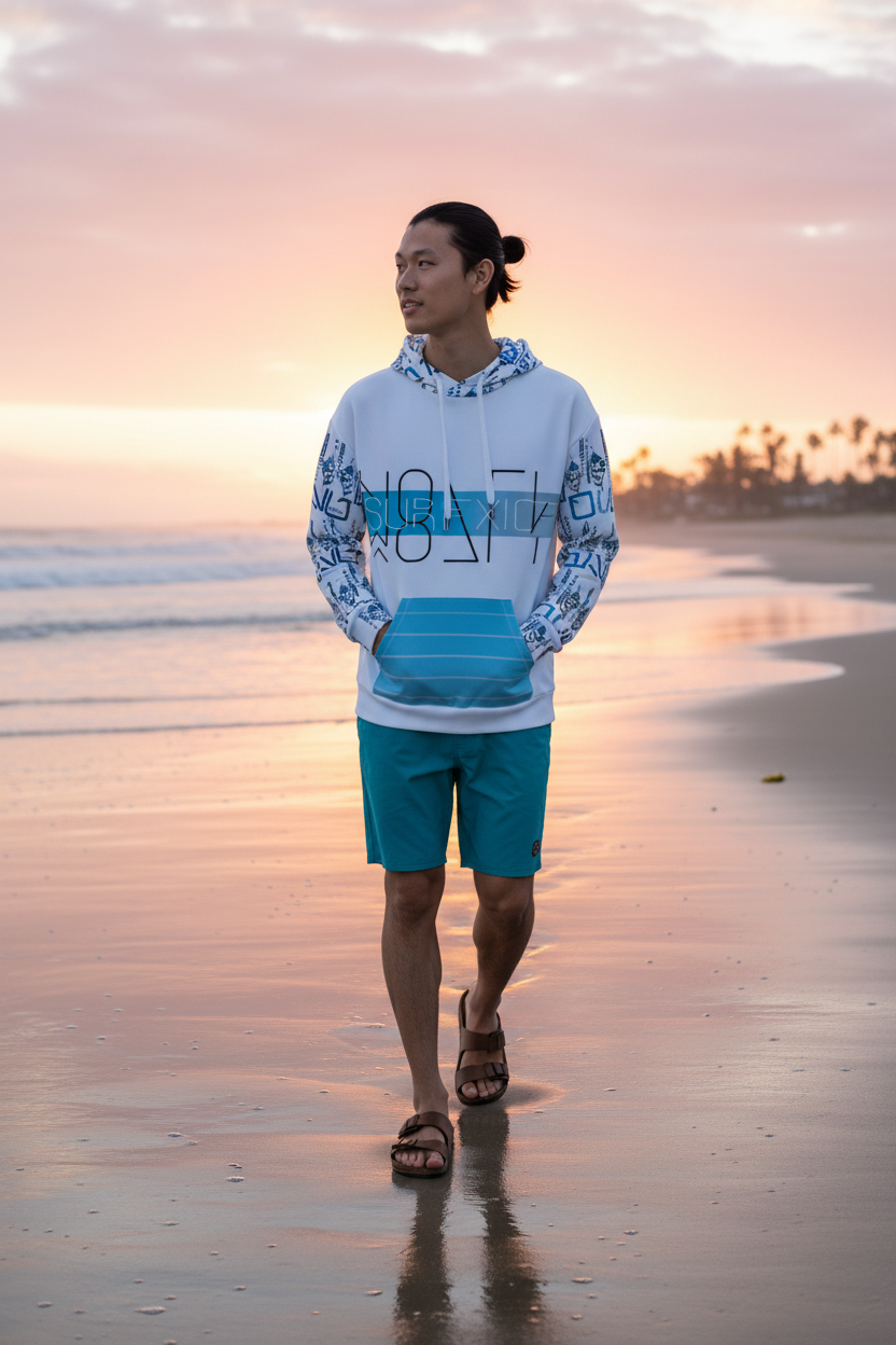 Sunrise Walk Board Shorts
