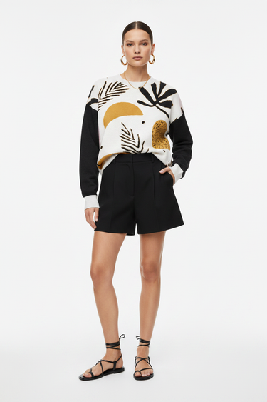 Sweater with Shorts