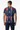 T-Shirt with Navy Joggers - Back