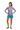 Teal Boardshorts Front