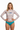 Teal Swim Bottoms Front