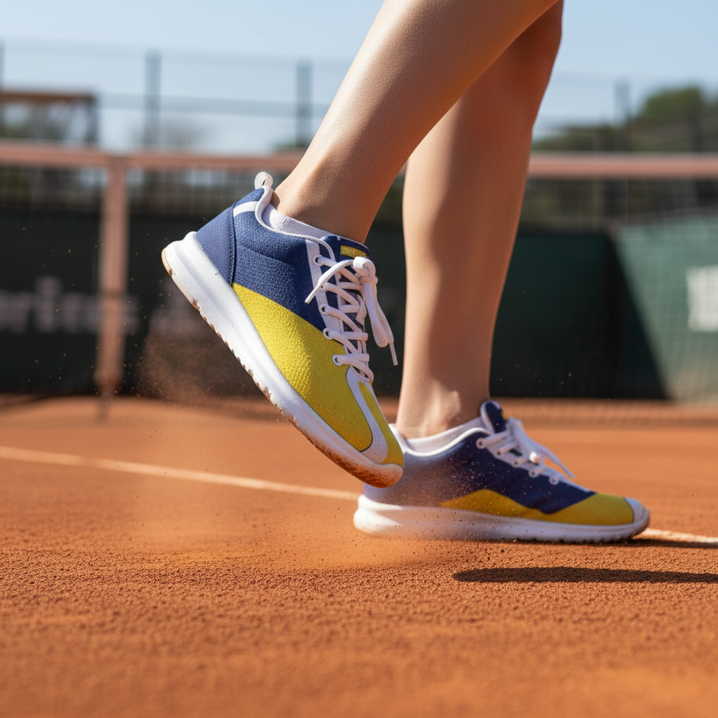 Tennis court serve