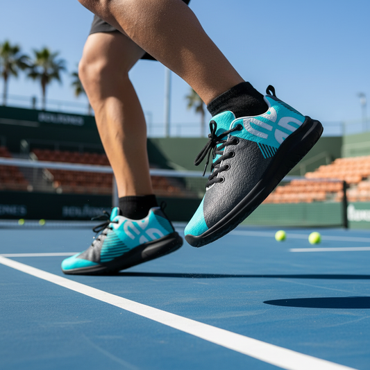 Tennis court shot