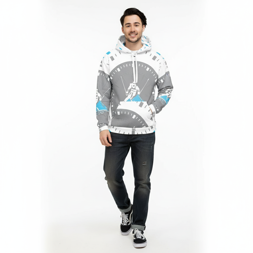 TIME Hoodie - Skater Look