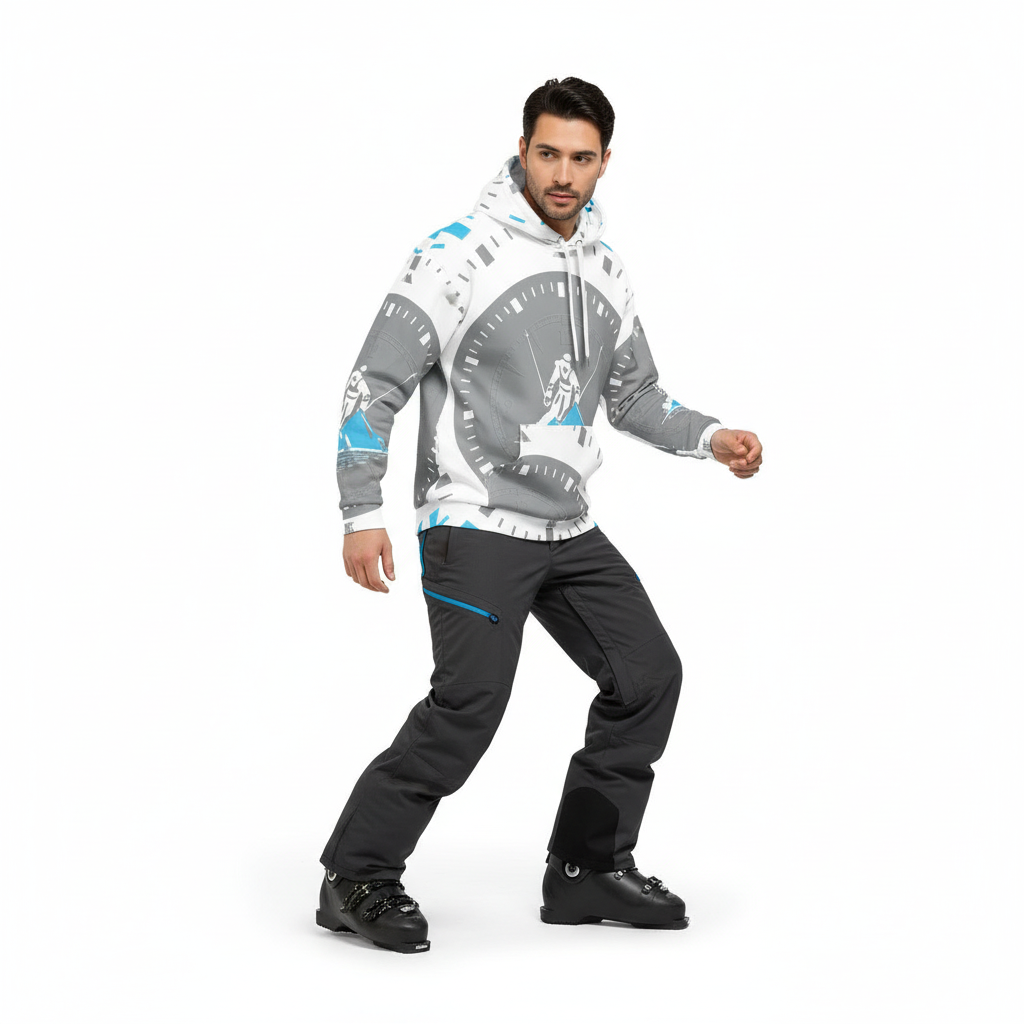 TIME Hoodie - Skier Look