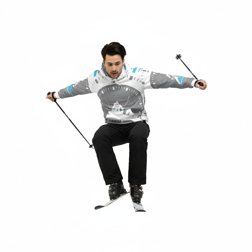 TIME Hoodie - Skier Look