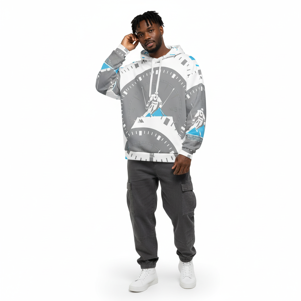 TIME Hoodie - Streetwear Look