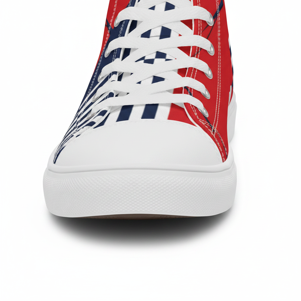 Toe box close-up