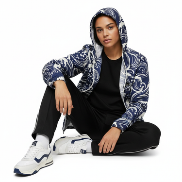 Track pants lounge look
