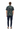 Tropical shirt with navy joggers back