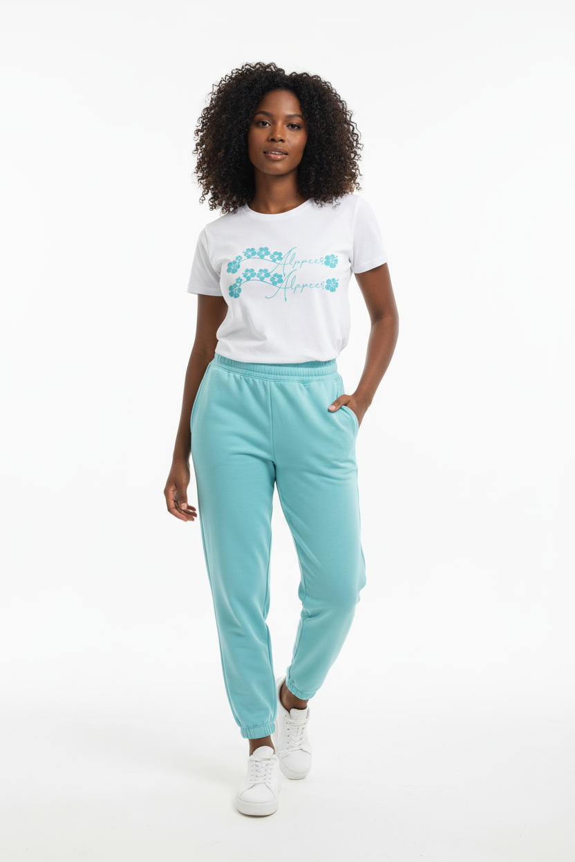 Turquoise Joggers