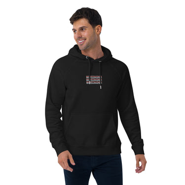 WaveCrasher Unisex eco raglan hoodie