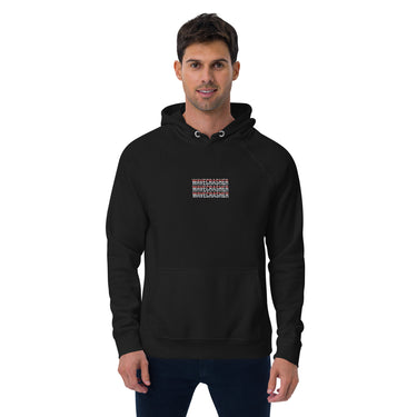 WaveCrasher Unisex eco raglan hoodie