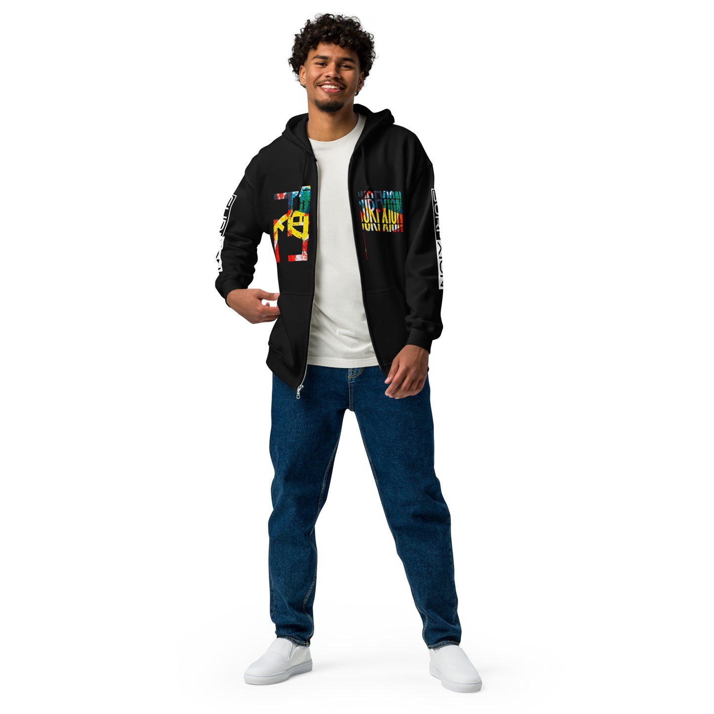 Surfxion heavy blend zip hoodie