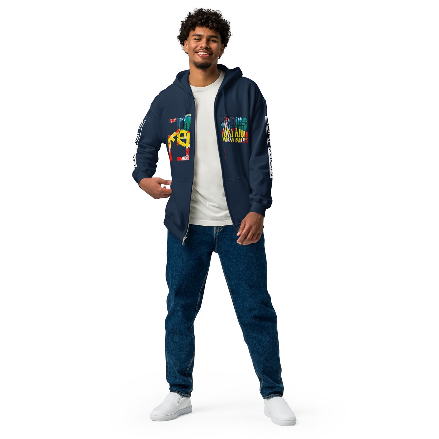 Surfxion heavy blend zip hoodie