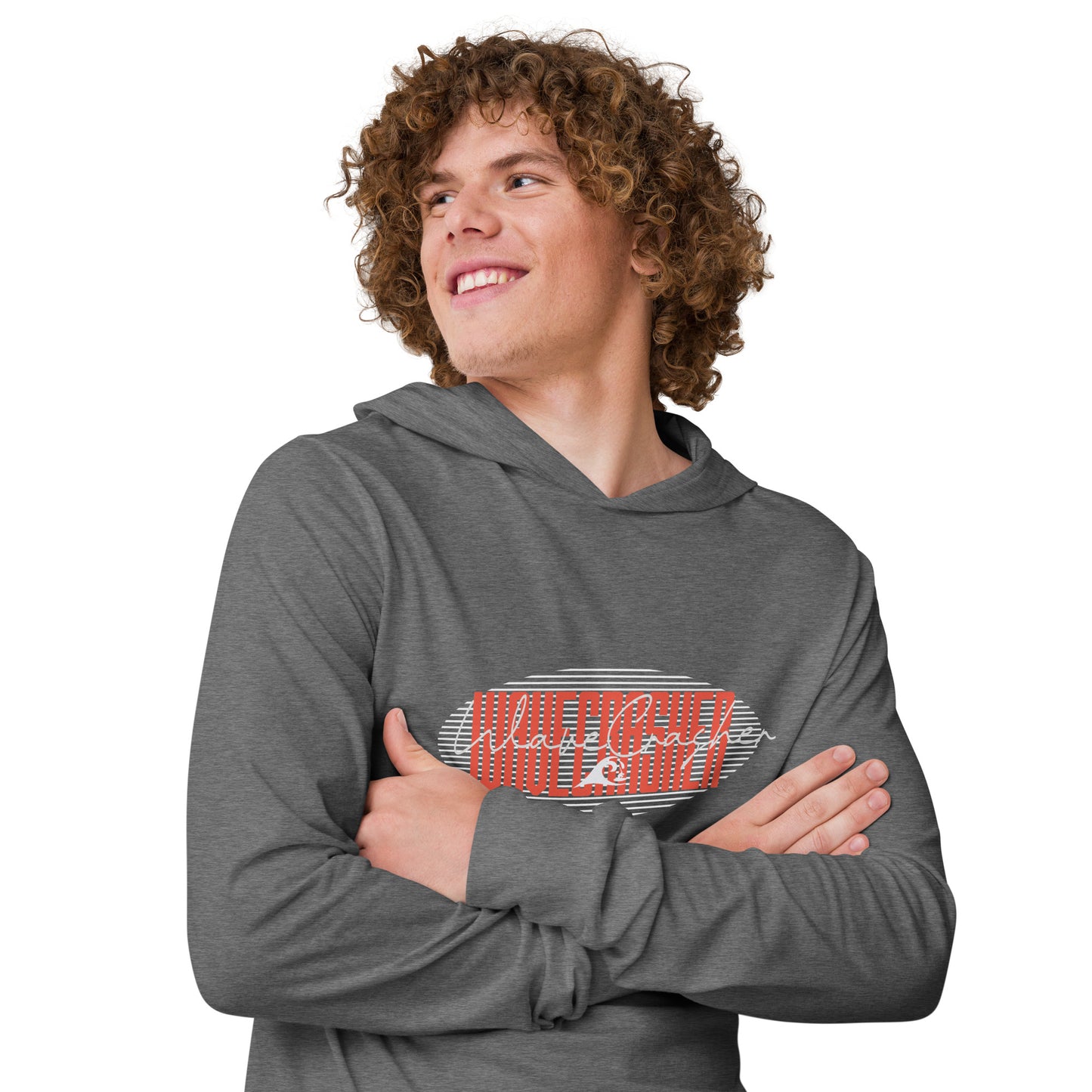 WaveCrasher Hooded long-sleeve tee