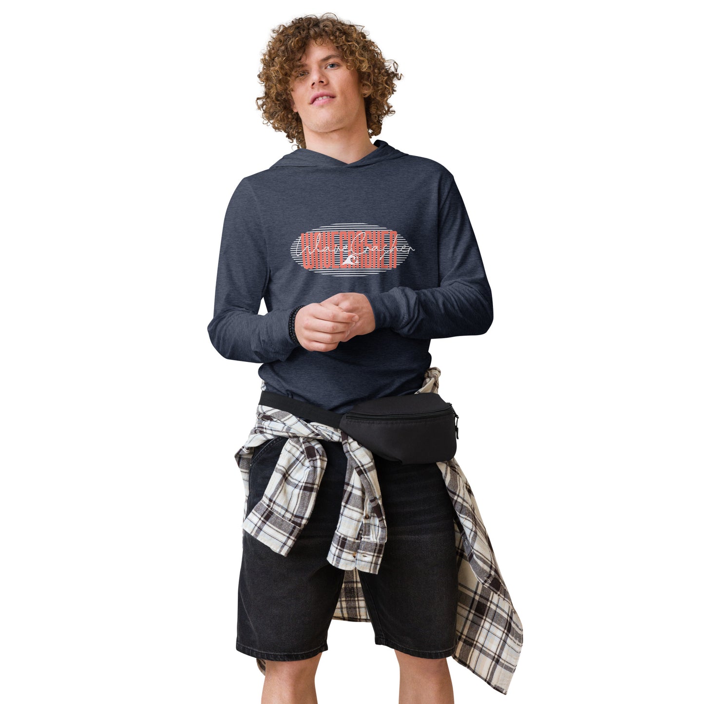 WaveCrasher Hooded long-sleeve tee