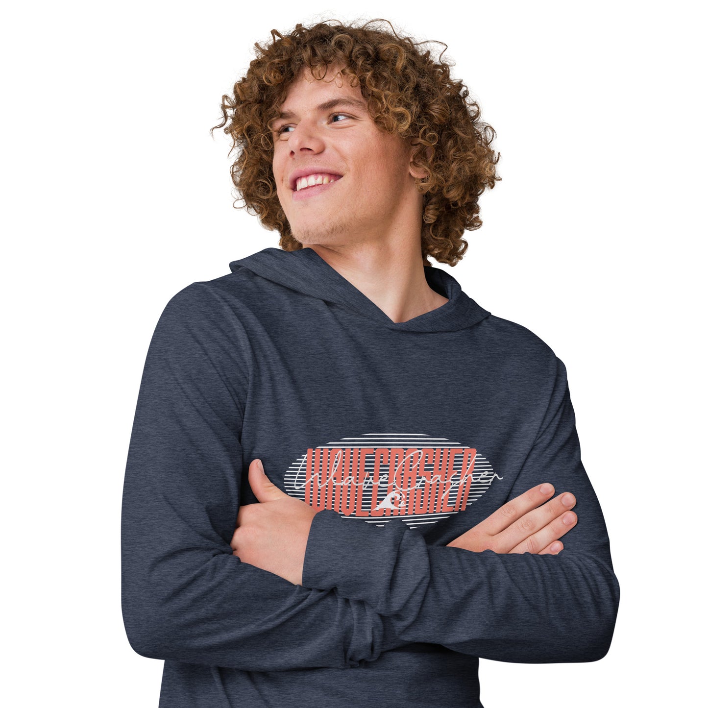 WaveCrasher Hooded long-sleeve tee
