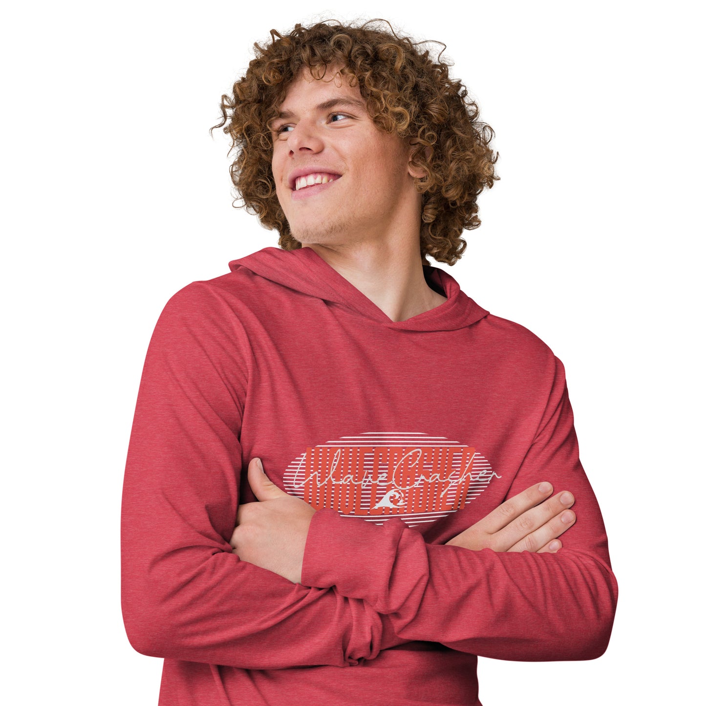 WaveCrasher Hooded long-sleeve tee