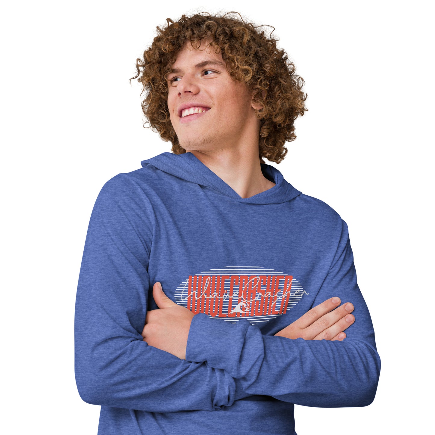 WaveCrasher Hooded long-sleeve tee