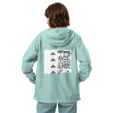 Life Query zip up windbreaker