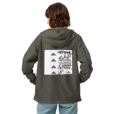 Life Query zip up windbreaker