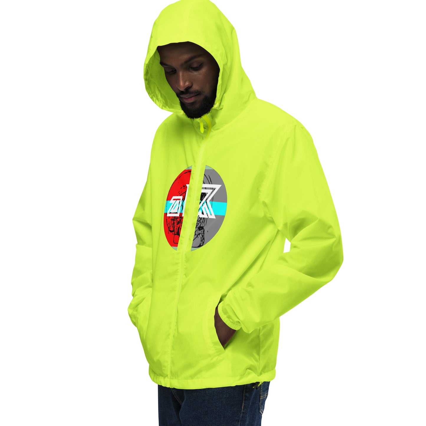 Ask The Ripper zip up windbreaker