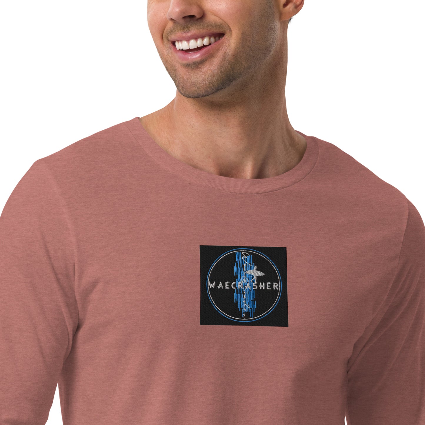 WaveCrasher's Spilling Waves Unisex Long Sleeve Tee