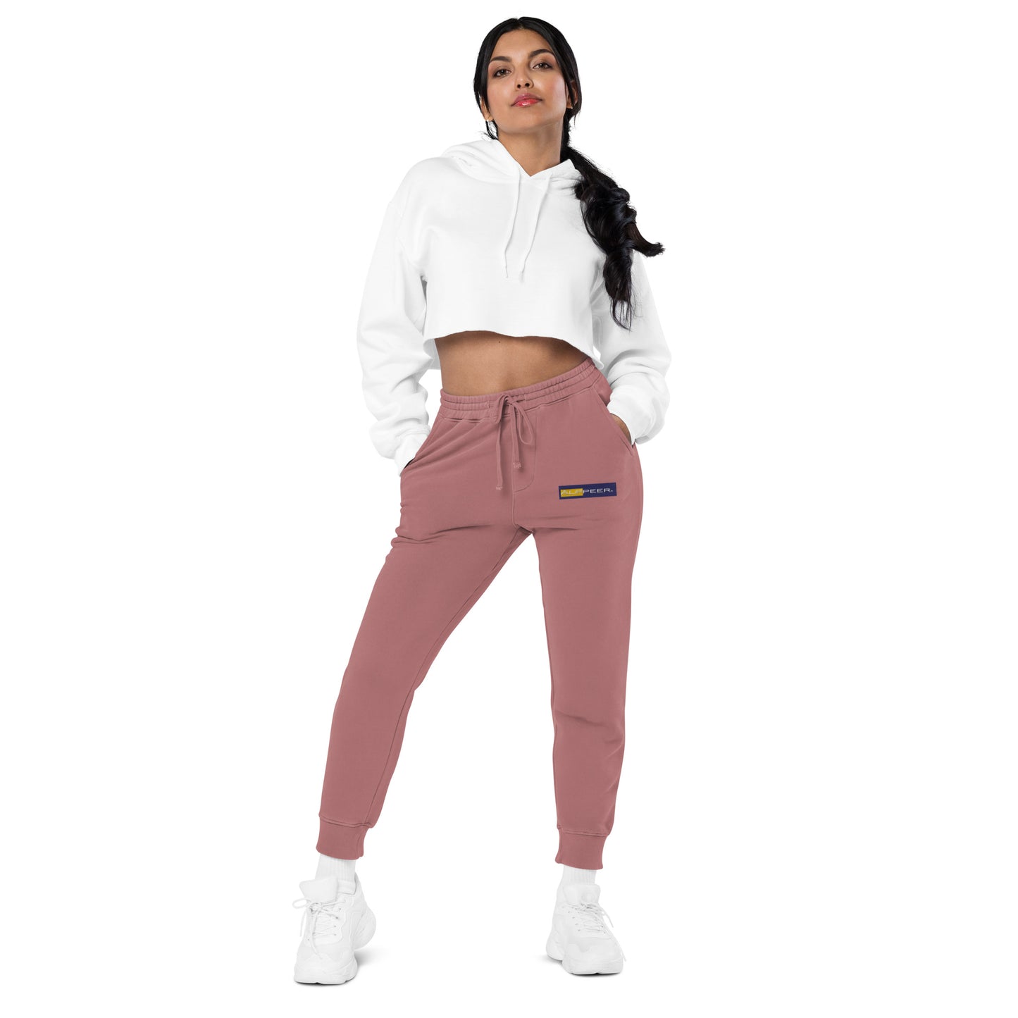 Alppeer Unisex pigment-dyed sweatpants