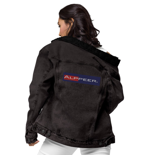 Alppeer Unisex denim sherpa jacket